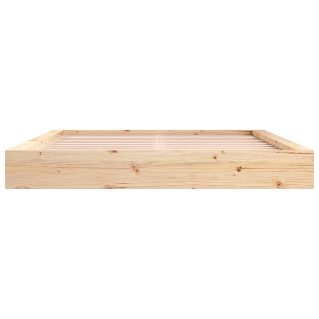 sengeramme 200x200 cm massivt træ