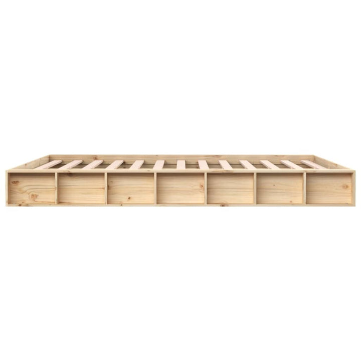 sengeramme 200x200 cm massivt træ