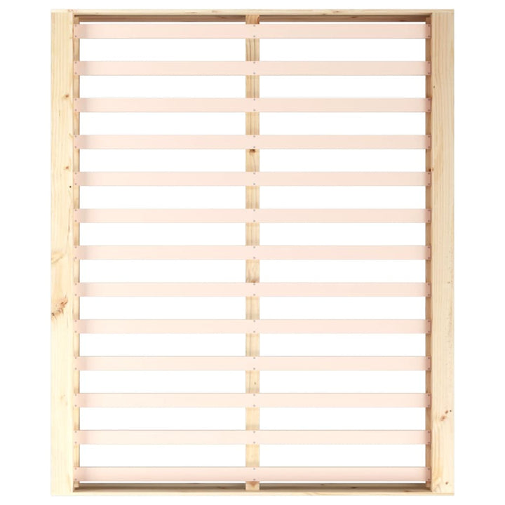sengeramme 180x200 cm Super King massivt træ