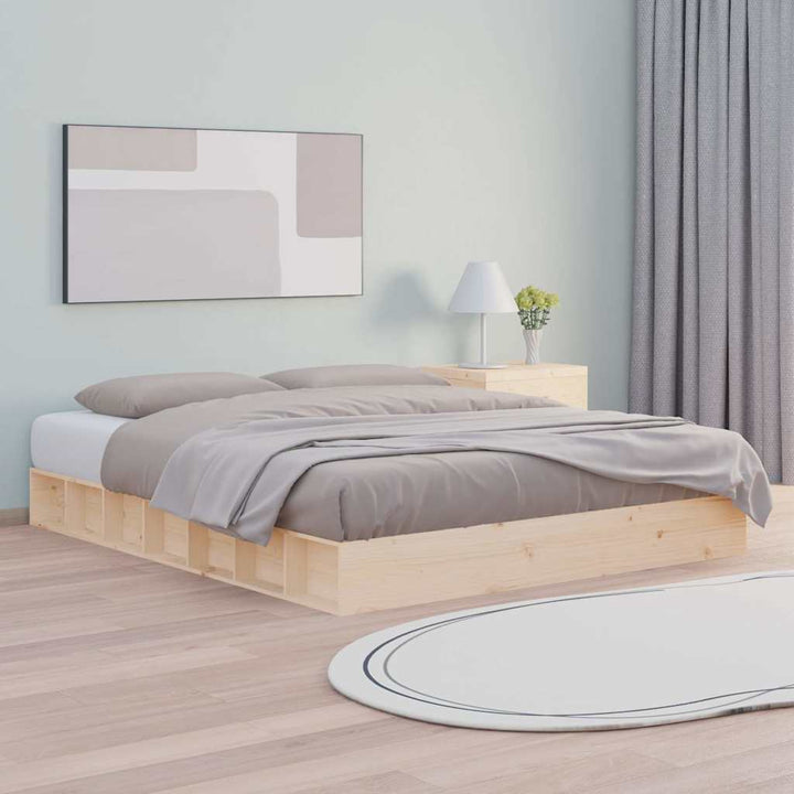 sengeramme 180x200 cm Super King massivt træ