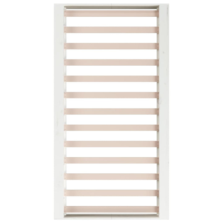 sengeramme 100x200 cm massivt træ hvid