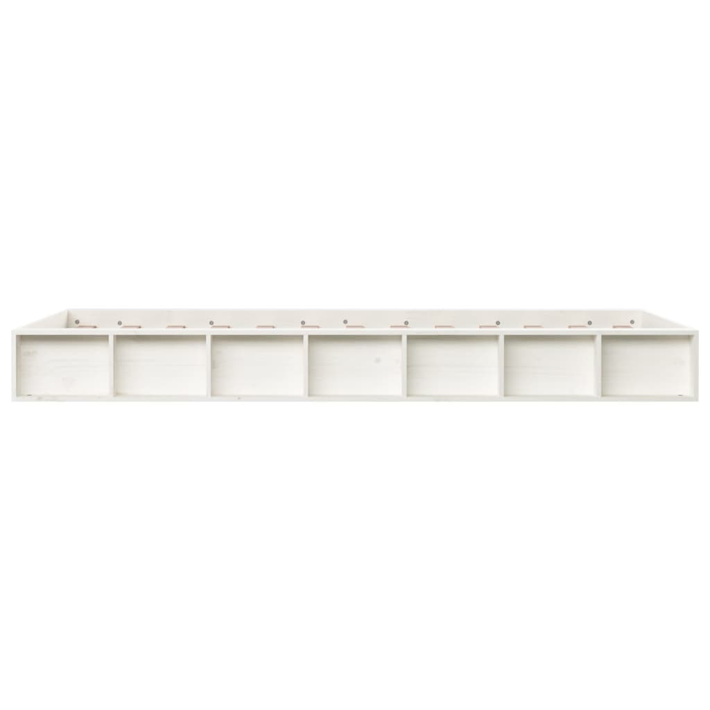 sengeramme 120x190 cm Small Double massivt træ hvid