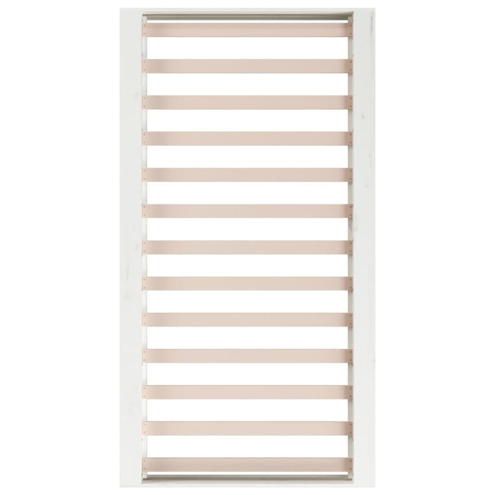 sengeramme 120x190 cm Small Double massivt træ hvid