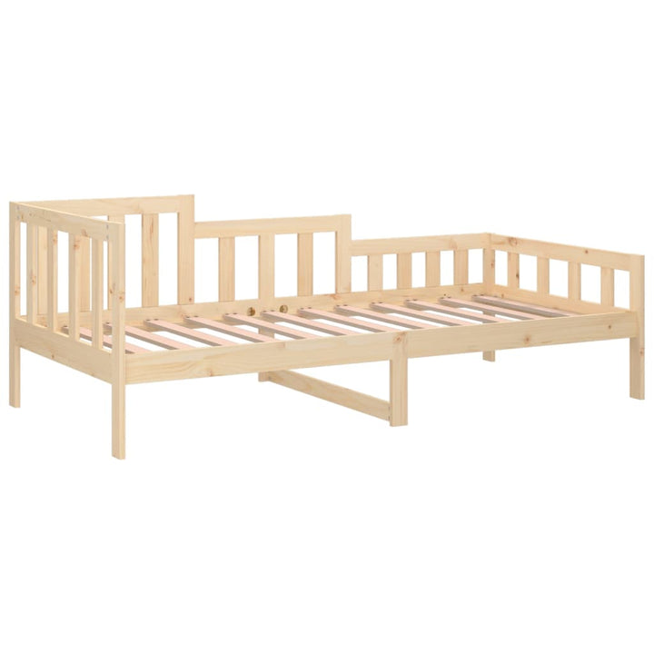 daybed uden madras 80x200 cm massivt fyrretræ