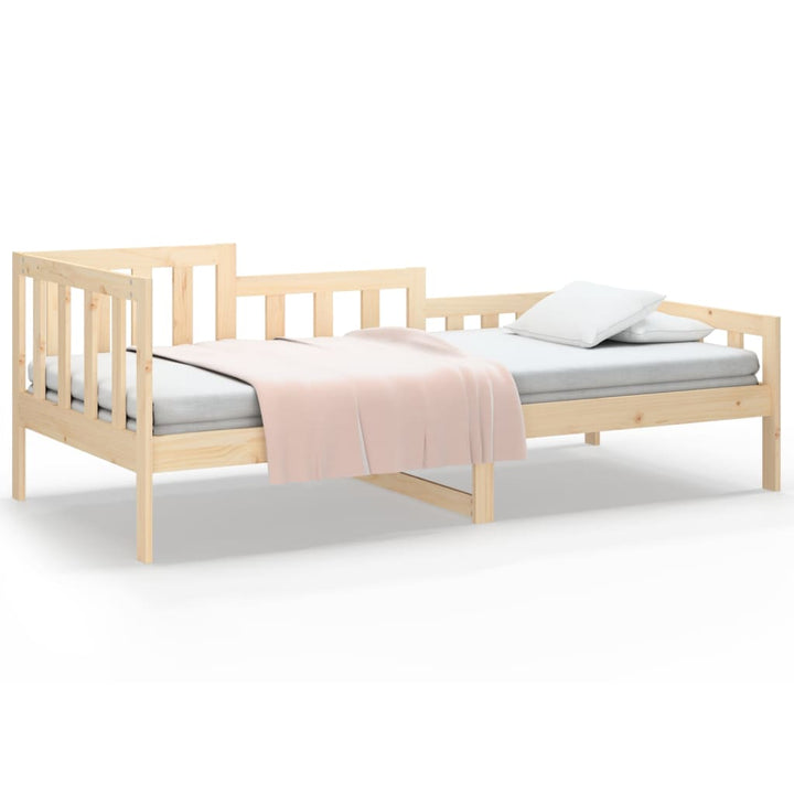 daybed uden madras 90x190 cm massivt fyrretræ