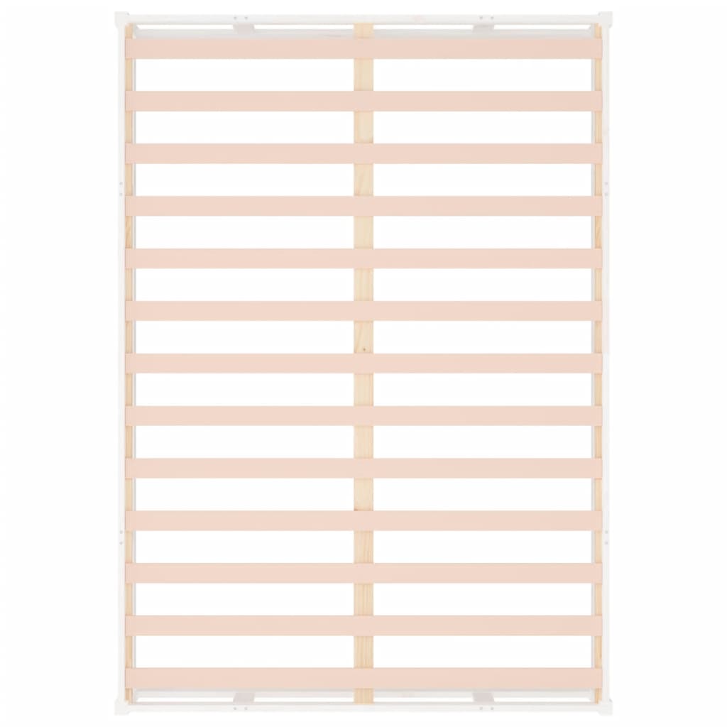 sengeramme 120x200 cm massivt træ hvid