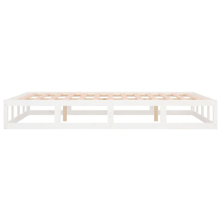 sengeramme 120x190 cm Small Double massivt træ hvid