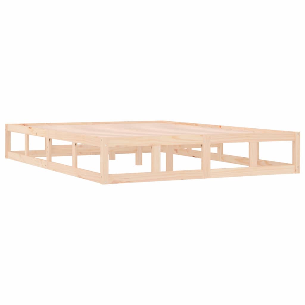 sengeramme 140x190 cm massivt træ