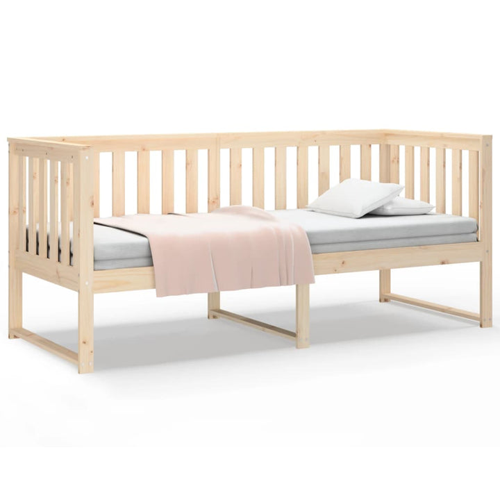 daybed uden madras 80x200 cm massivt fyrretræ