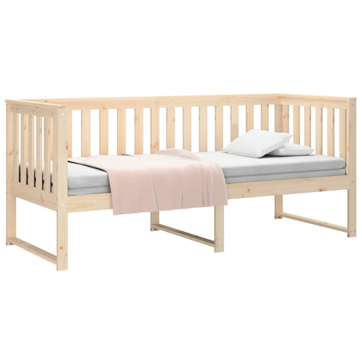 daybed uden madras 80x200 cm massivt fyrretræ