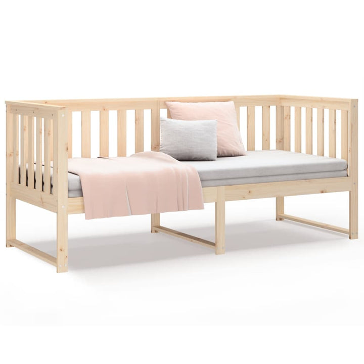 daybed uden madras 80x200 cm massivt fyrretræ