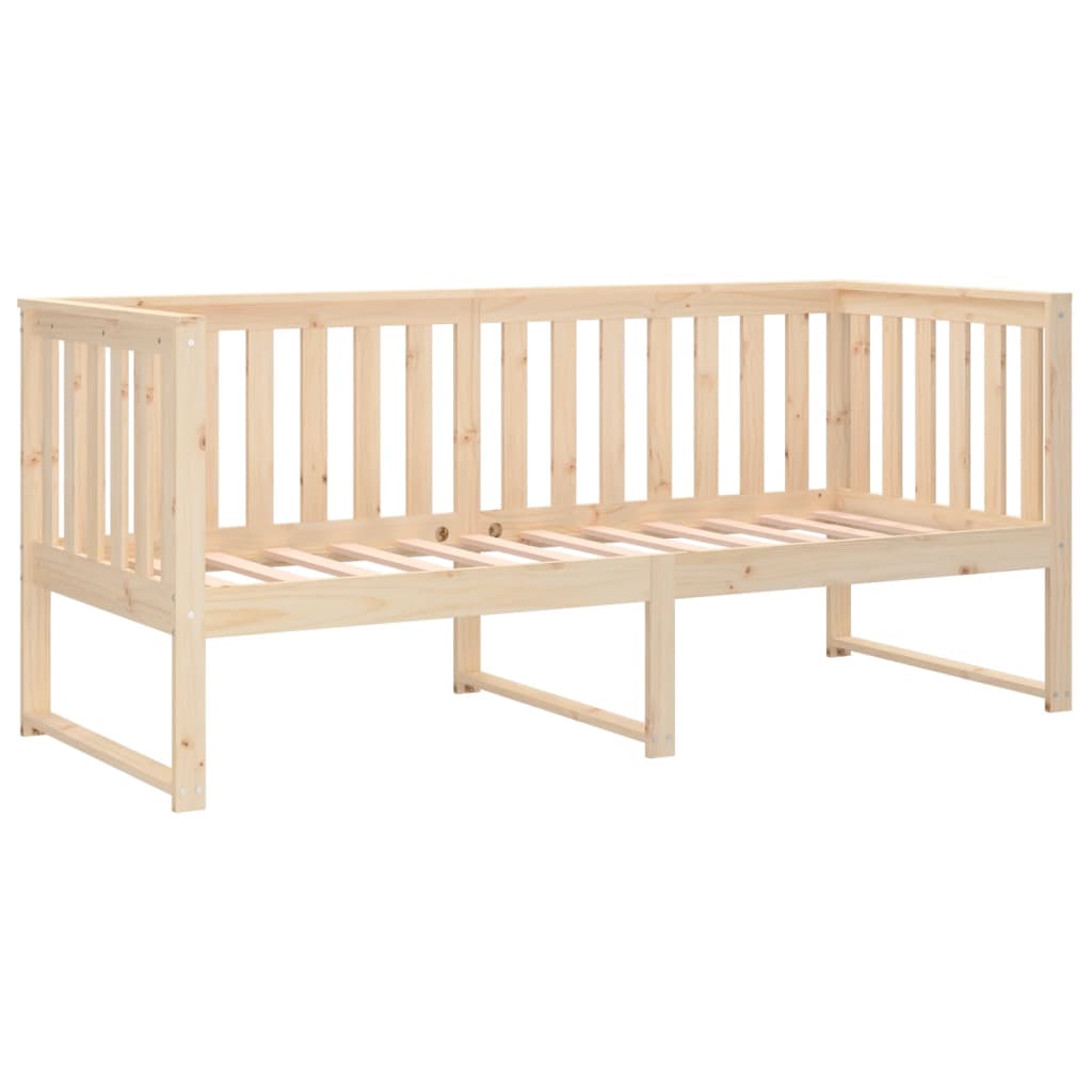 daybed uden madras 80x200 cm massivt fyrretræ