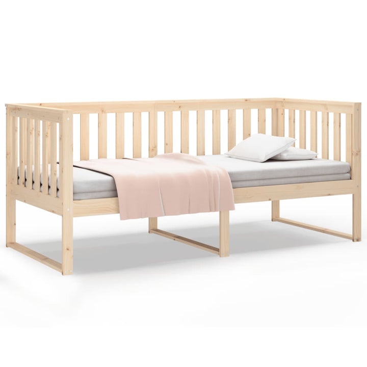 daybed uden madras 90x190 cm massivt fyrretræ