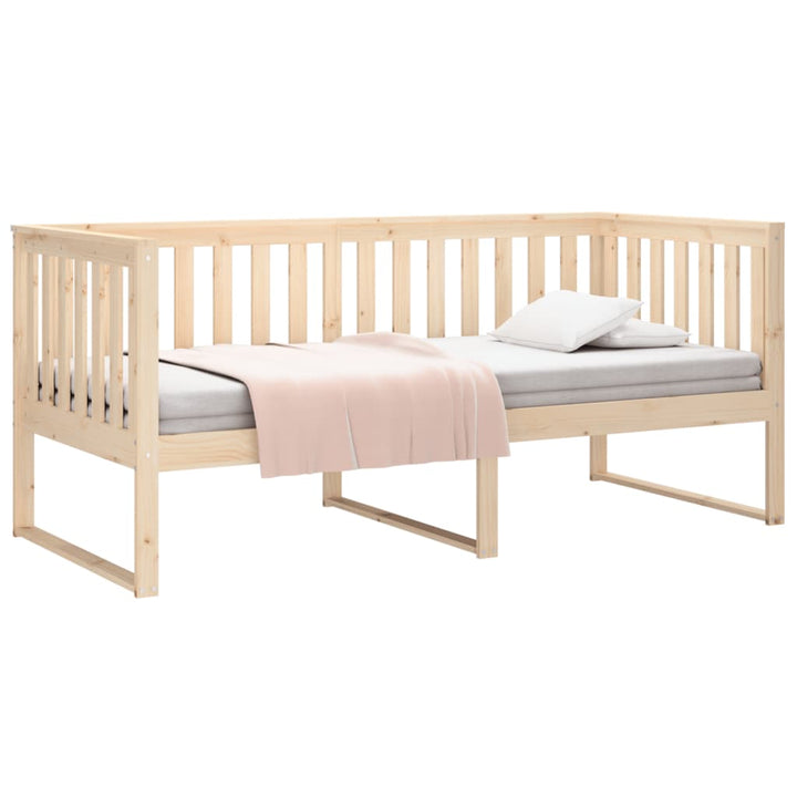 daybed uden madras 90x190 cm massivt fyrretræ