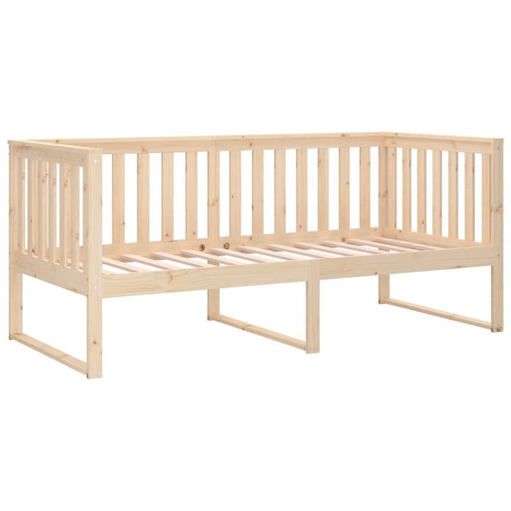 daybed uden madras 90x190 cm massivt fyrretræ