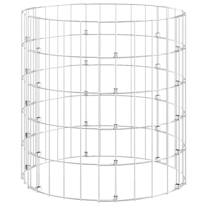 kompostbeholder Ø50x50 cm galvaniseret stål