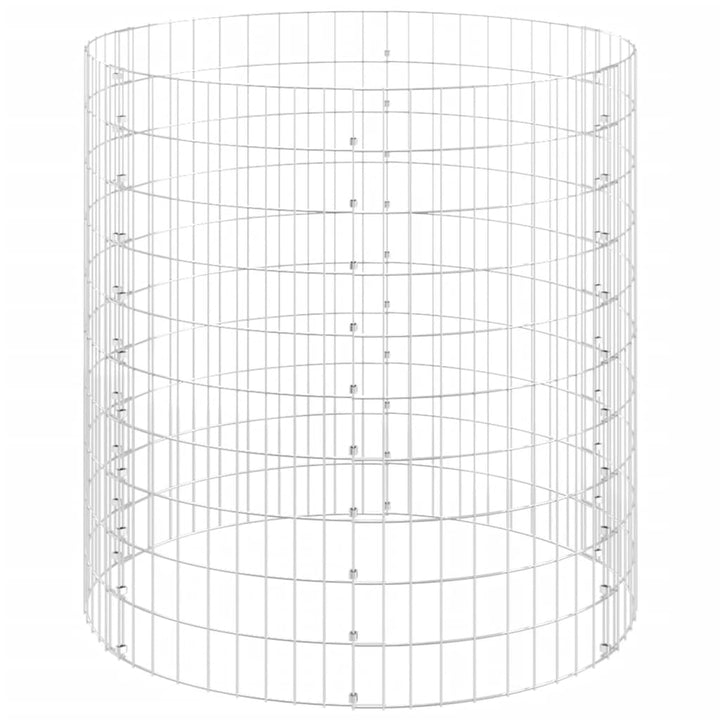 kompostbeholder Ø100x100 cm galvaniseret stål
