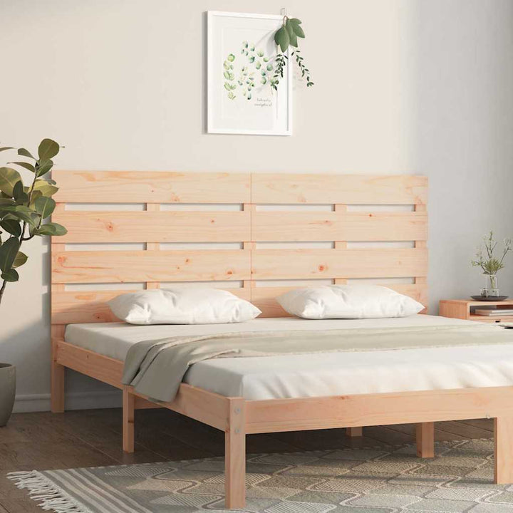 sengegærde 140x3x80 cm massivt fyrretræ
