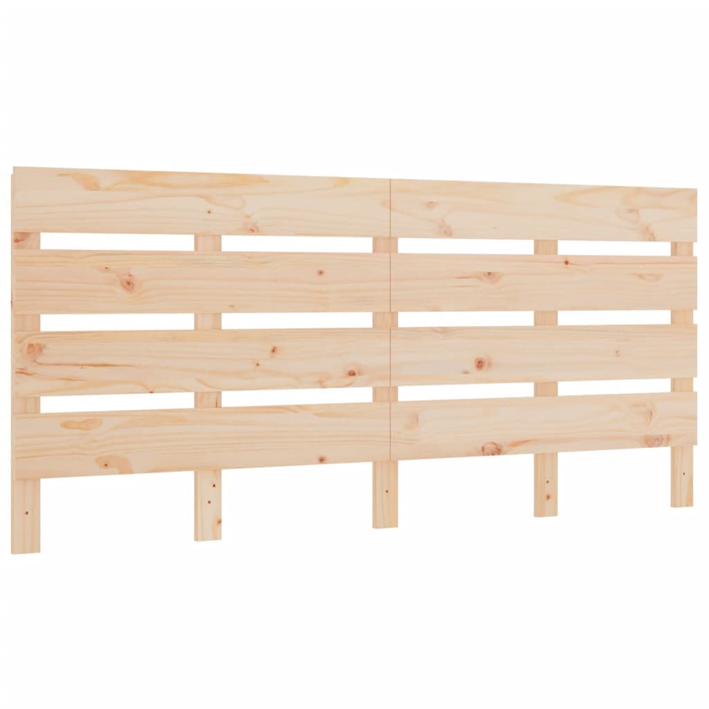 sengegærde 180x3x80 cm massivt fyrretræ