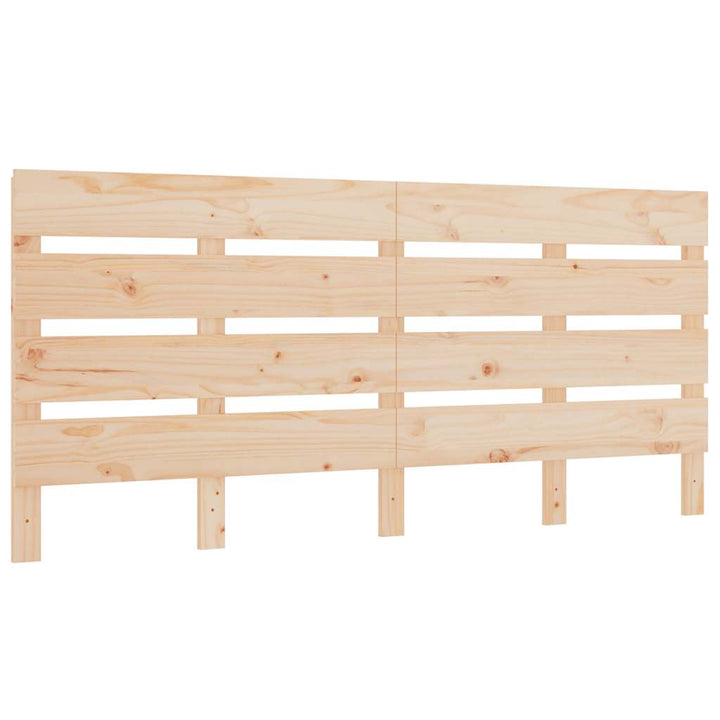 sengegærde 135x3x80 cm massivt fyrretræ