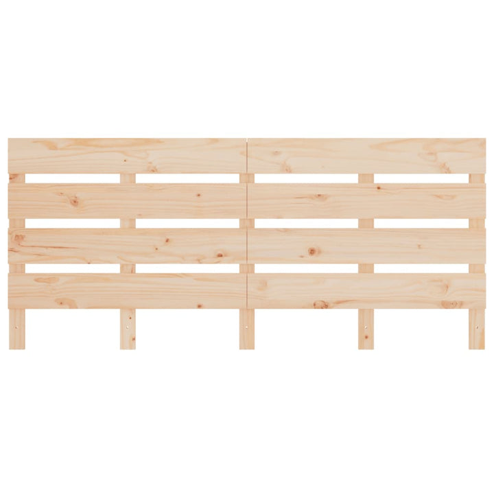 sengegærde 135x3x80 cm massivt fyrretræ