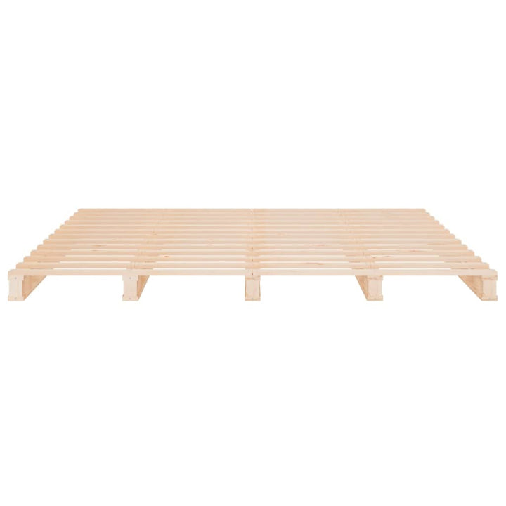 palleseng 180x200 cm Super King massivt fyrretræ