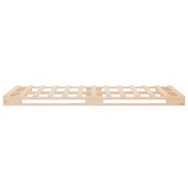 palleseng 75x190 cm Small Single massivt fyrretræ