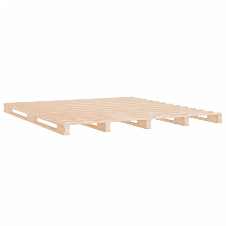 palleseng 140x190 cm massivt fyrretræ