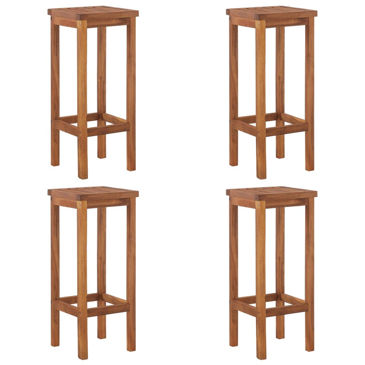 barsæt til haven 5 dele massivt akacietræ