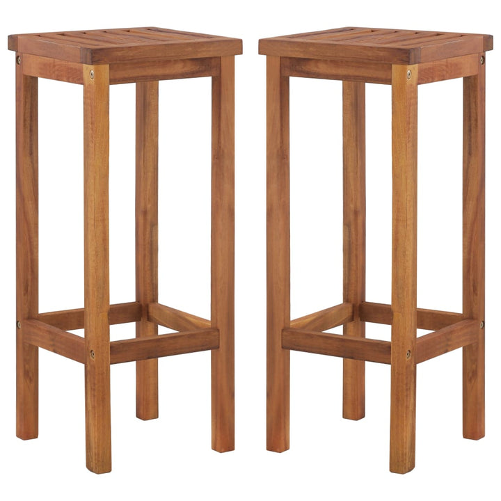 barsæt til haven 7 dele massivt akacietræ