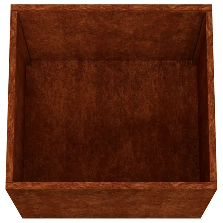 plantekasse 32x30x29 cm cortenstål