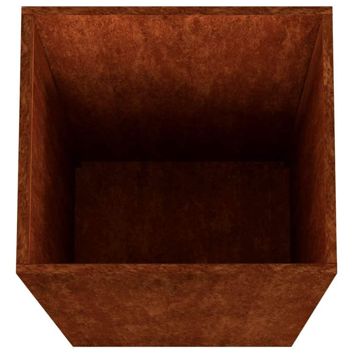 plantekasse 32x29x75 cm cortenstål