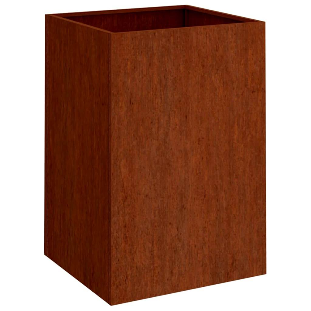 plantekasse 42x38x75 cm cortenstål