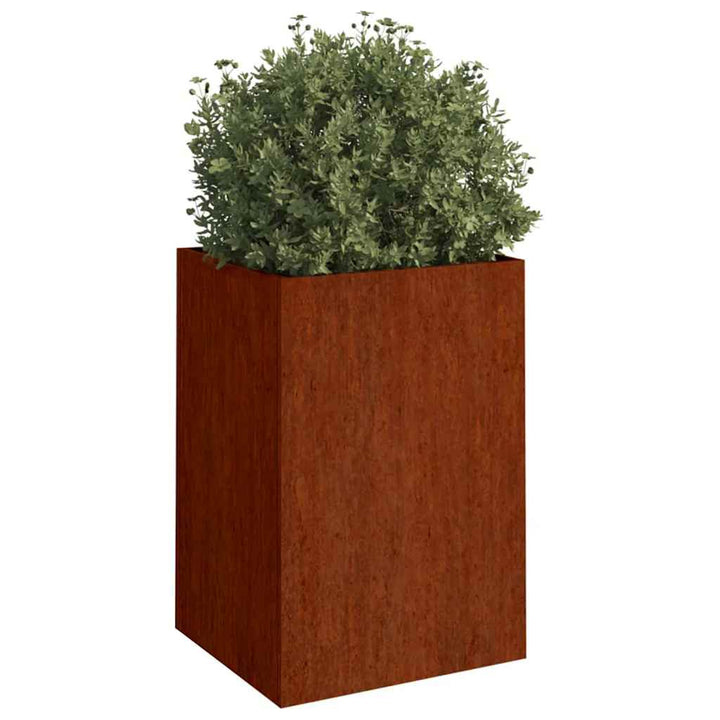 plantekasse 42x38x75 cm cortenstål