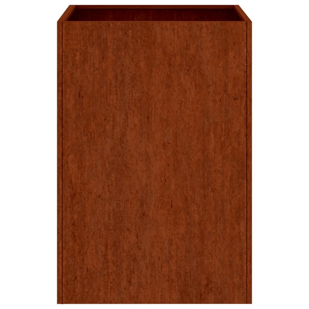 plantekasse 42x38x75 cm cortenstål