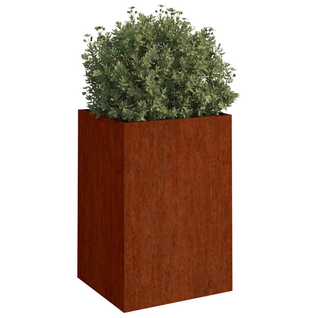 plantekasse 52x48x75 cm cortenstål