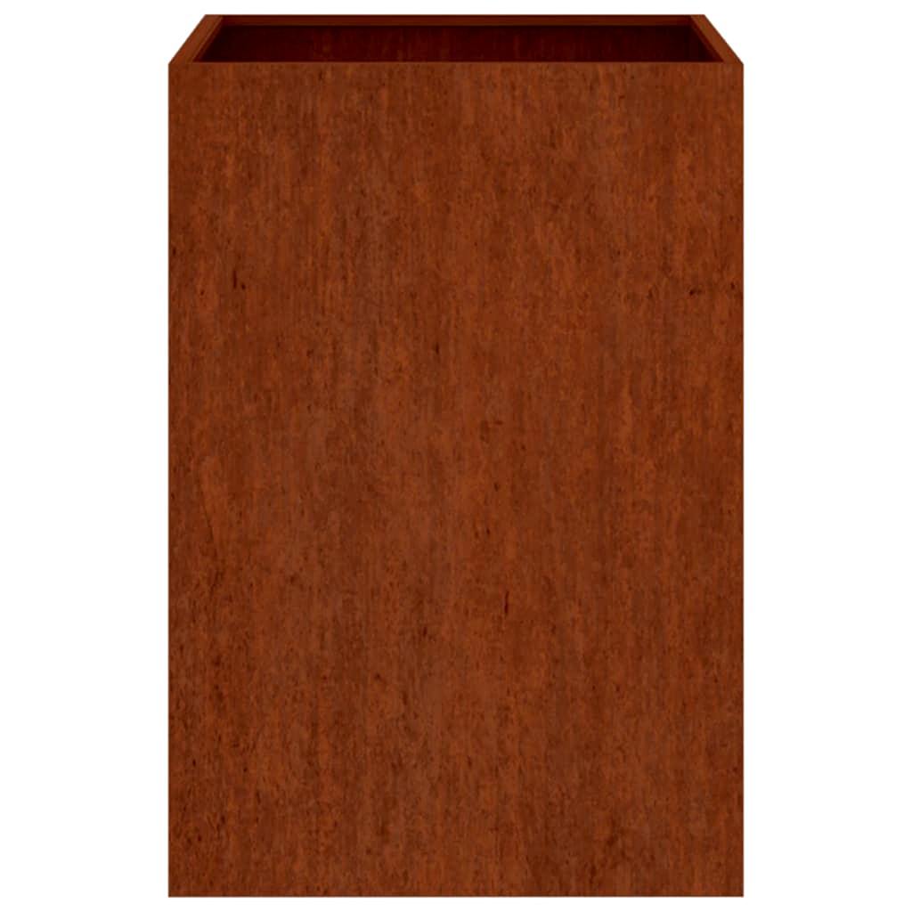 plantekasse 52x48x75 cm cortenstål