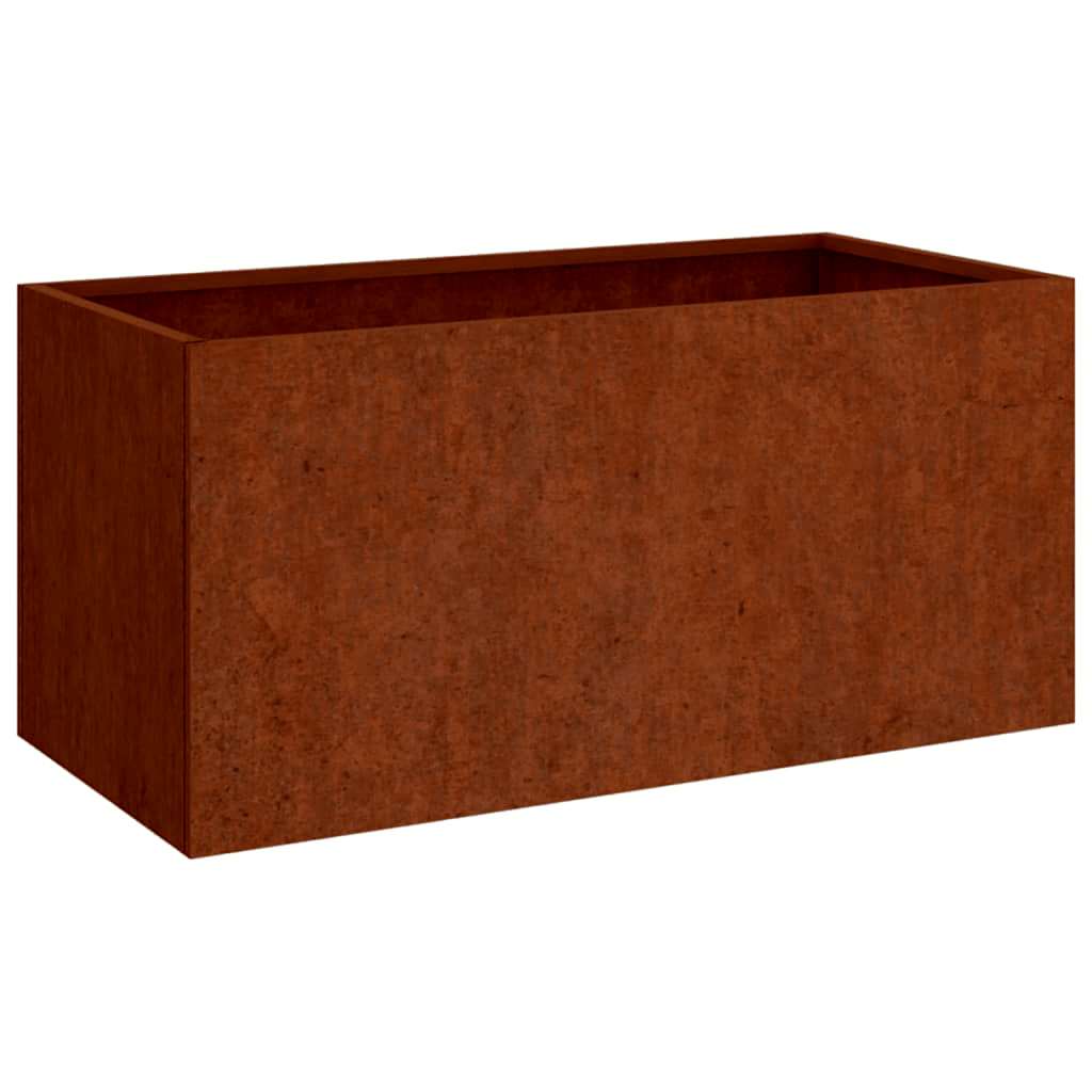 plantekasse 62x30x29 cm cortenstål