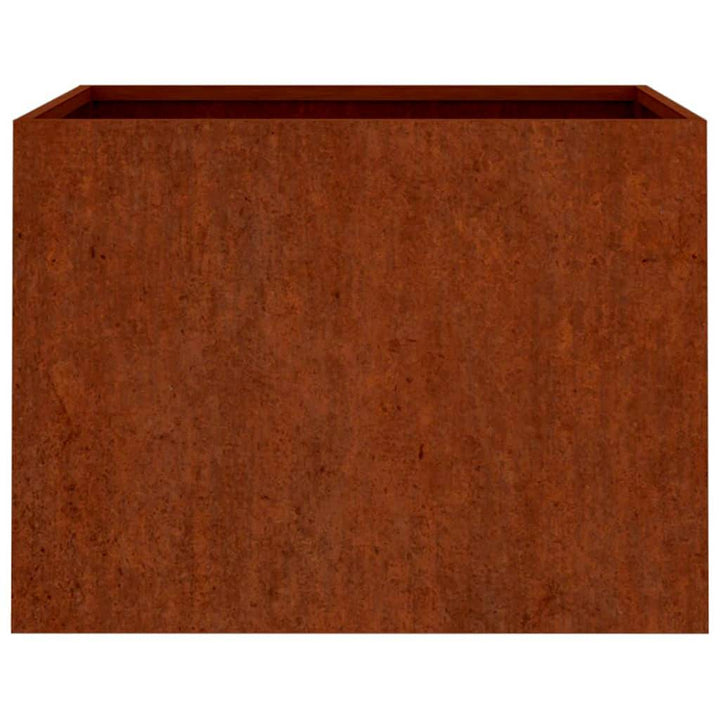 plantekasse 62x47x46 cm cortenstål