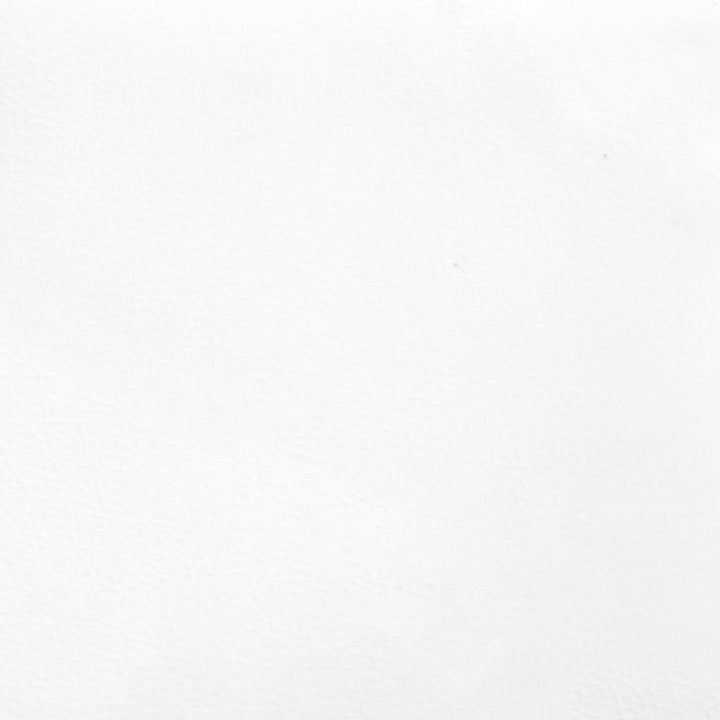 sengegavl 80x5x78/88 cm kunstlæder hvid