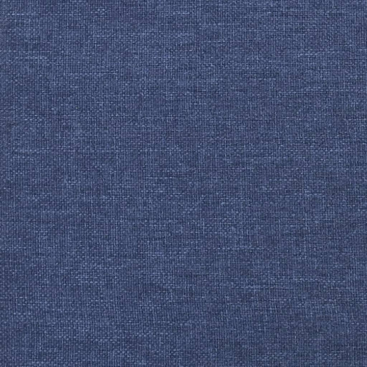 sengegavl 90x5x78/88 cm stof blå