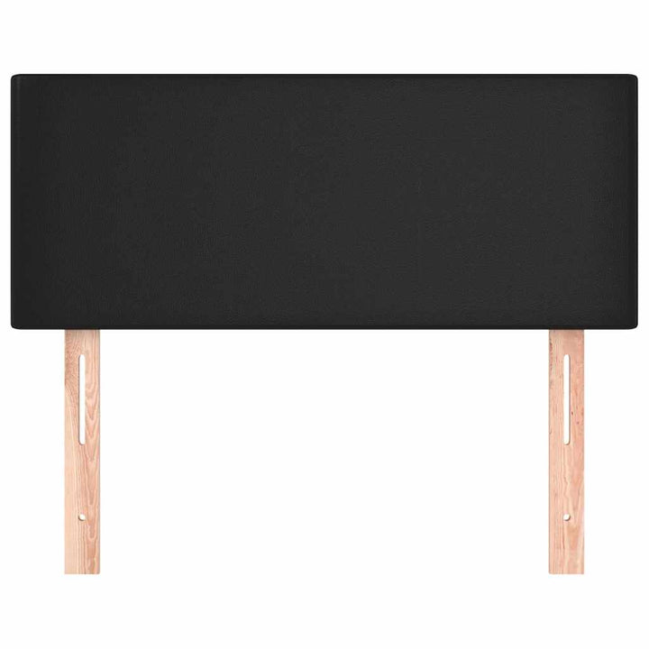 sengegavl 90x5x78/88 cm kunstlæder sort