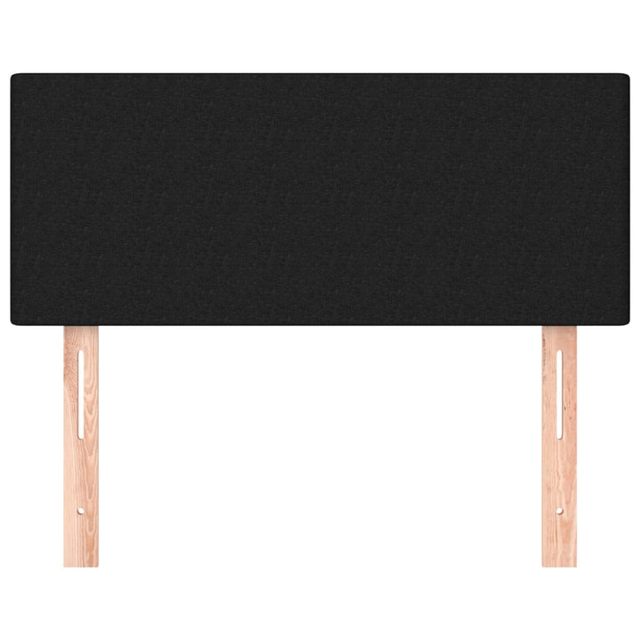 sengegavl 100x5x78/88 cm stof sort