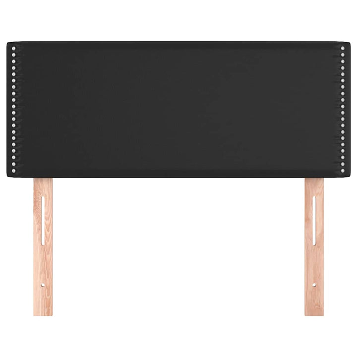 sengegavl 90x5x78/88 cm kunstlæder sort