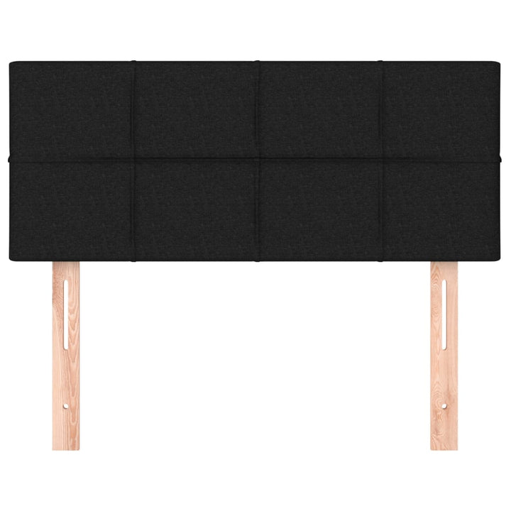 sengegavl 90x5x78/88 cm stof sort