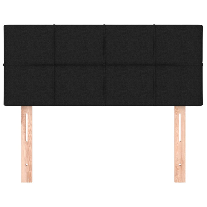 sengegavl 100x5x78/88 cm stof sort