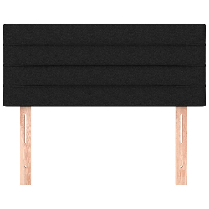 sengegavl 90x5x78/88 cm stof sort