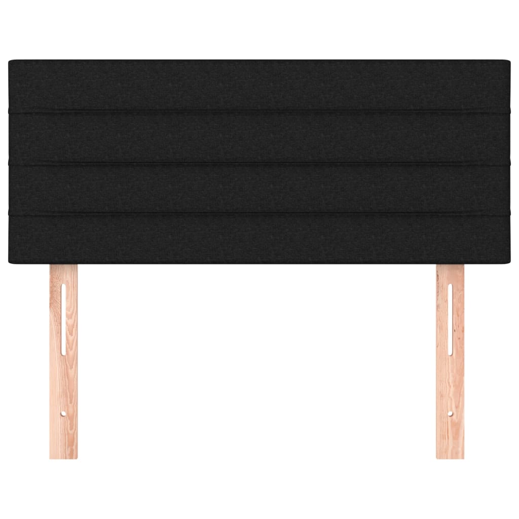 sengegavl 100x5x78/88 cm stof sort