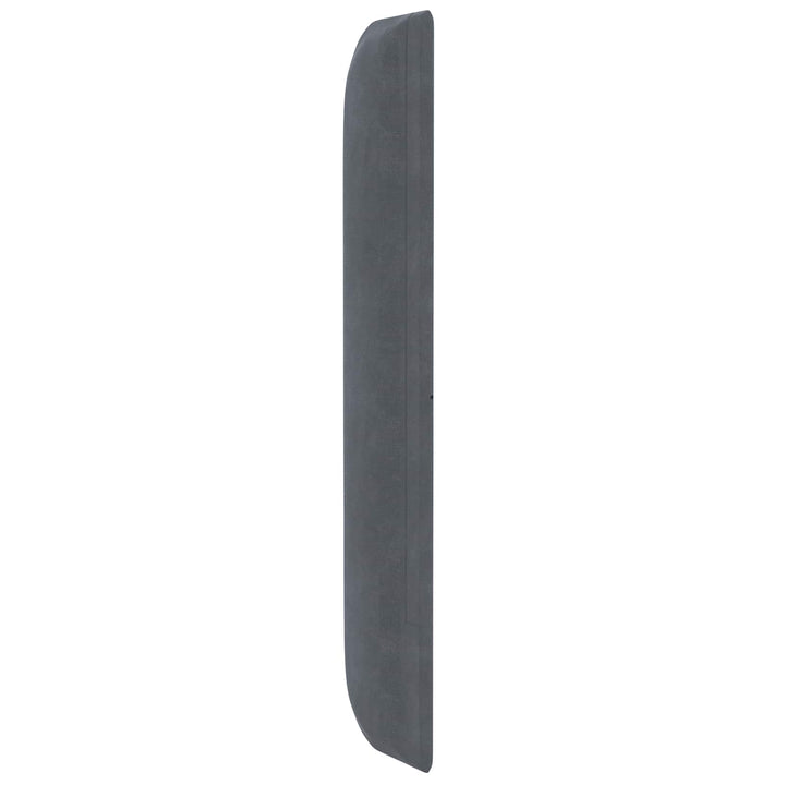 Hovedgærdeøre Grå 80 x 16 x 4 cm Fløjl