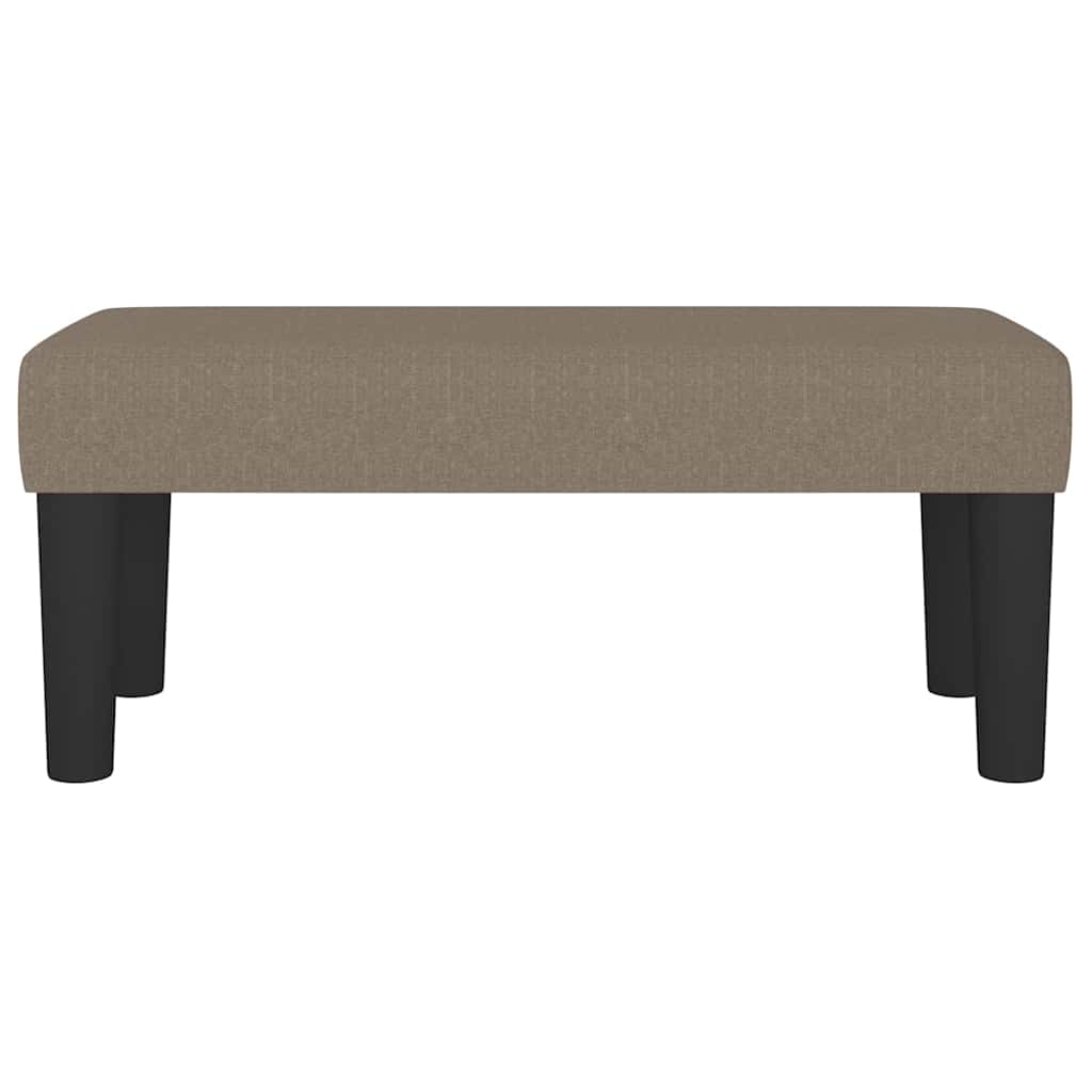 bænk Gråbrun 70 x 30 x 30 cm Stof